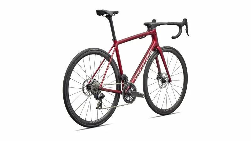 Specialized Aethos 2 Pro SRAM Force AXS Road Bike - Gloss Red Sky/ Chrome-2