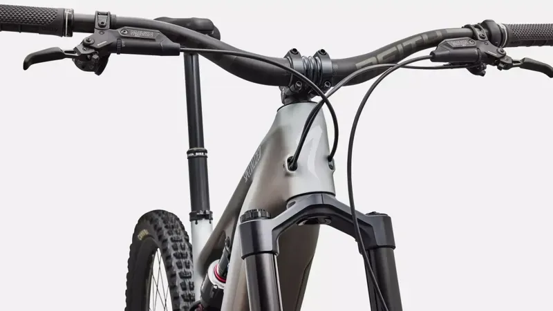 Specialized Levo 4 EVO Pro E.MTB - Satin Shadow/ Silver-4