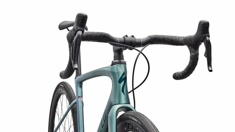 Specialized Roubaix SL8 Expert Road Bike - Gloss Fjord Metallic-4