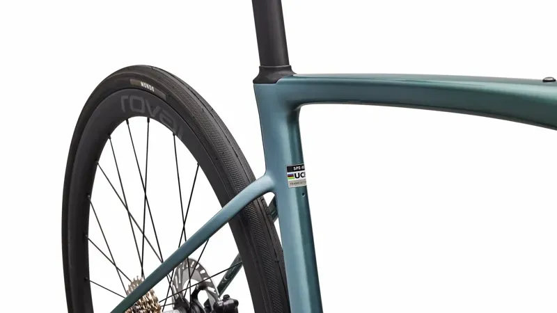 Specialized Roubaix SL8 Expert Road Bike - Gloss Fjord Metallic-5