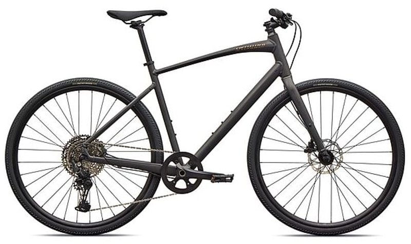 Specialized Sirrus X 3.0 Fitness Bike in Obsidian/Burnt Gold Frost