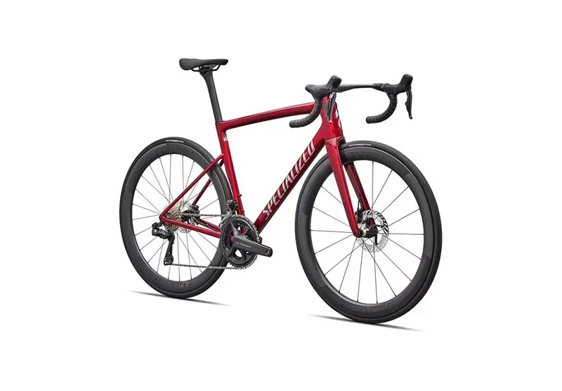 Specialized Tarmac SL8 Pro Shimano Ultegra Di2 Road Bike - Gloss Red Sky/ Chrome-1