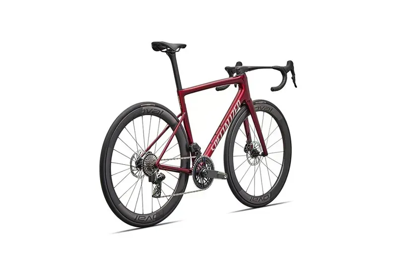 Specialized Tarmac SL8 Pro SRAM Force AXS Road Bike - Gloss Red Sky/ Chrome-2