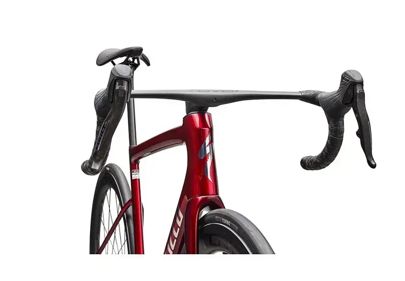 Specialized Tarmac SL8 Pro SRAM Force AXS Road Bike - Gloss Red Sky/ Chrome-4