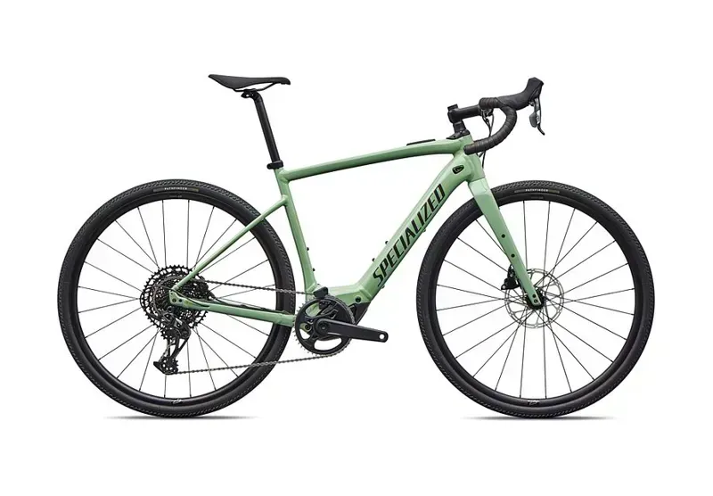 Specialized Turbo Creo 2 Comp E5 Gravel E.Bike- Gloss Pistachio/ Smoke-1