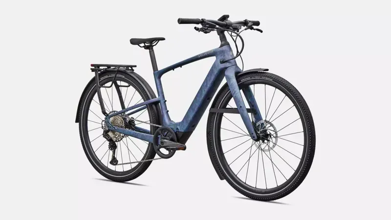 Specialized Turbo Vado SL 2 6.0 EQ Carbon E.Hybrid Bike - Satin Grey Blue-1