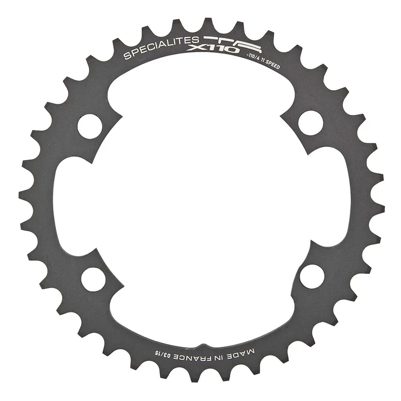 110pcd X110 4 Arm 11x Chainrings Black outer 42t-1