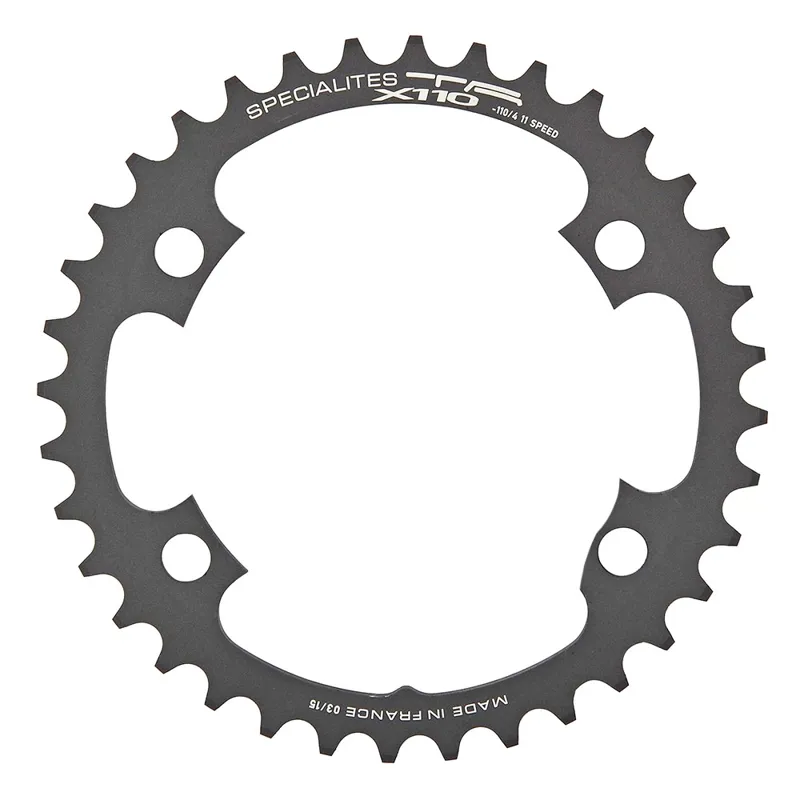 TA X110 110 PCD 4 Arm Alloy Chainrings - Black-1