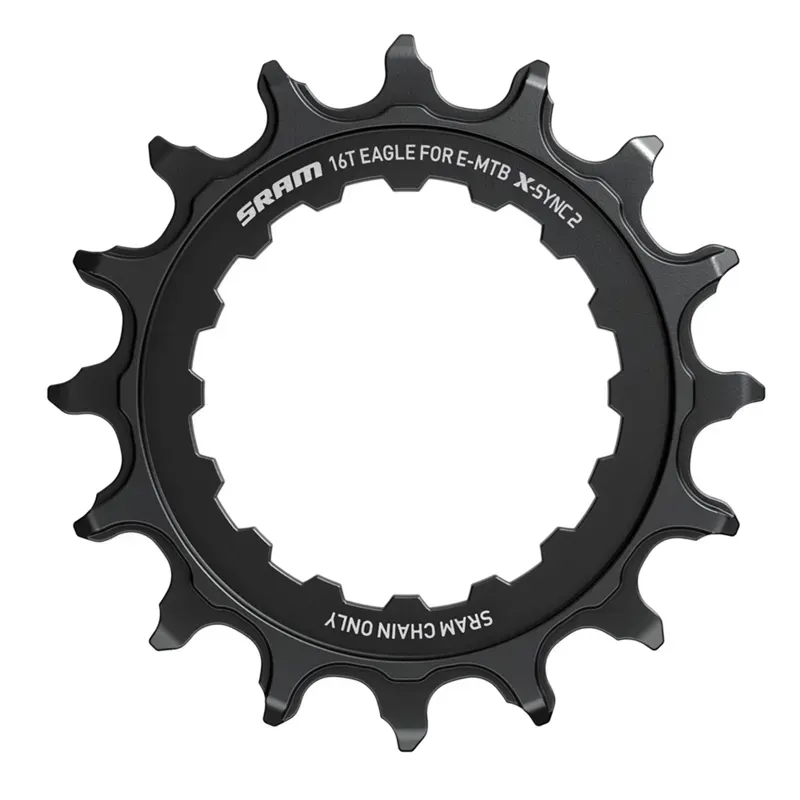 SRAM Chain Ring X-SYNC 2 Eagle Bosch Direct Mount: BLACK 16T 16t