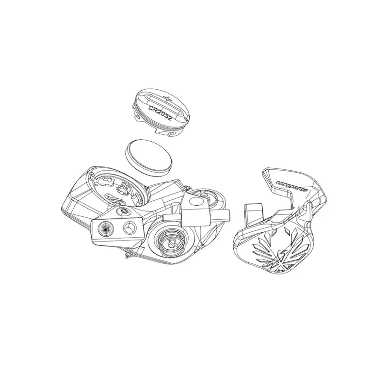 SRAM AXS Ultimate POD Concave/ Convex Caps Kit - 11.30.034.000-1