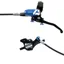 Hope Tech 4 Trial Zone Disc Brakes - No Rotor - Black/ Blue