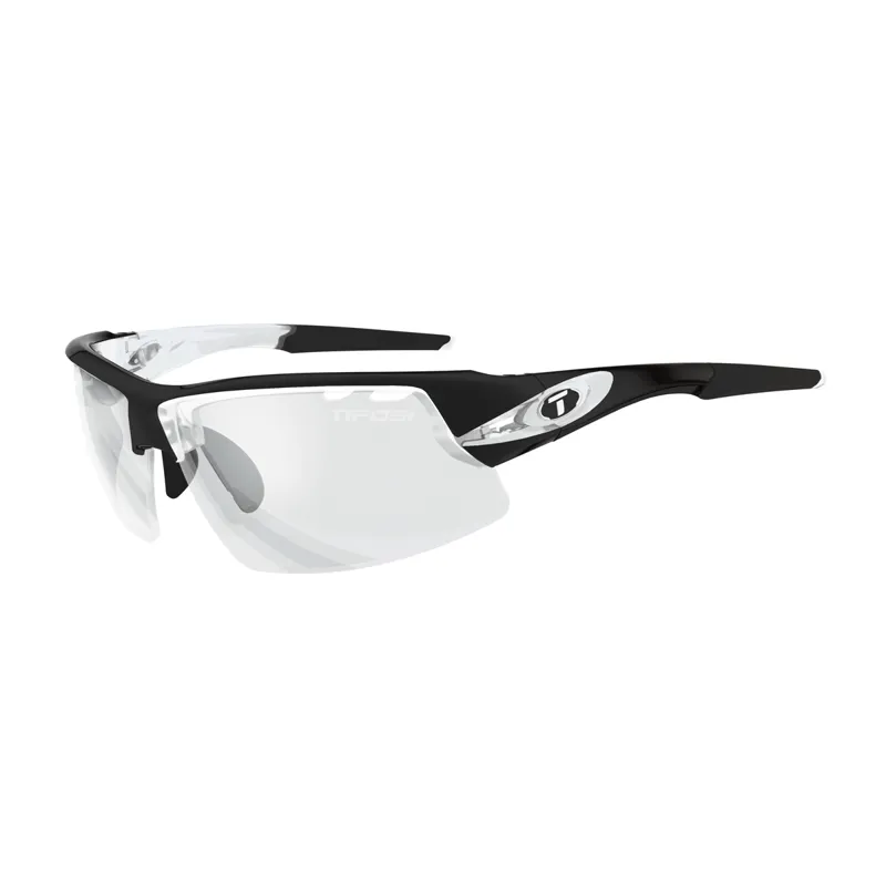 Tifosi Crit Fototec Light Night Lens Sunglass - Crystal Black