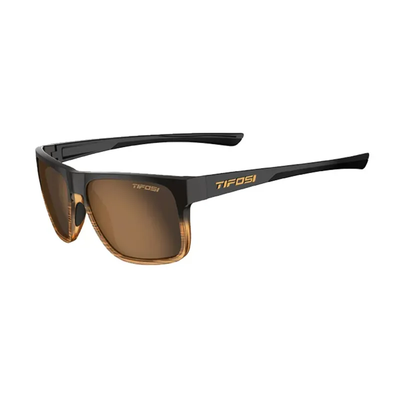 Tifosi Swick Single Lens Sunglasses - Brown Fade - Brown Lens