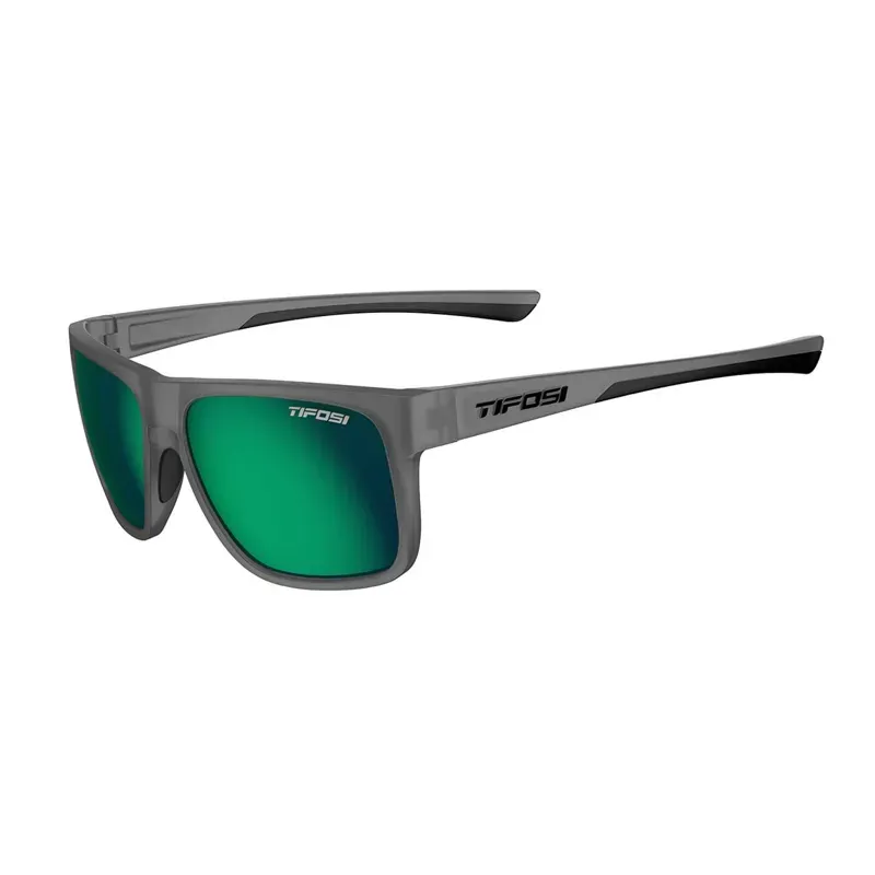 Tifosi Swick Single Lens Sunglasses - Vapor/ Polarized Emerald
