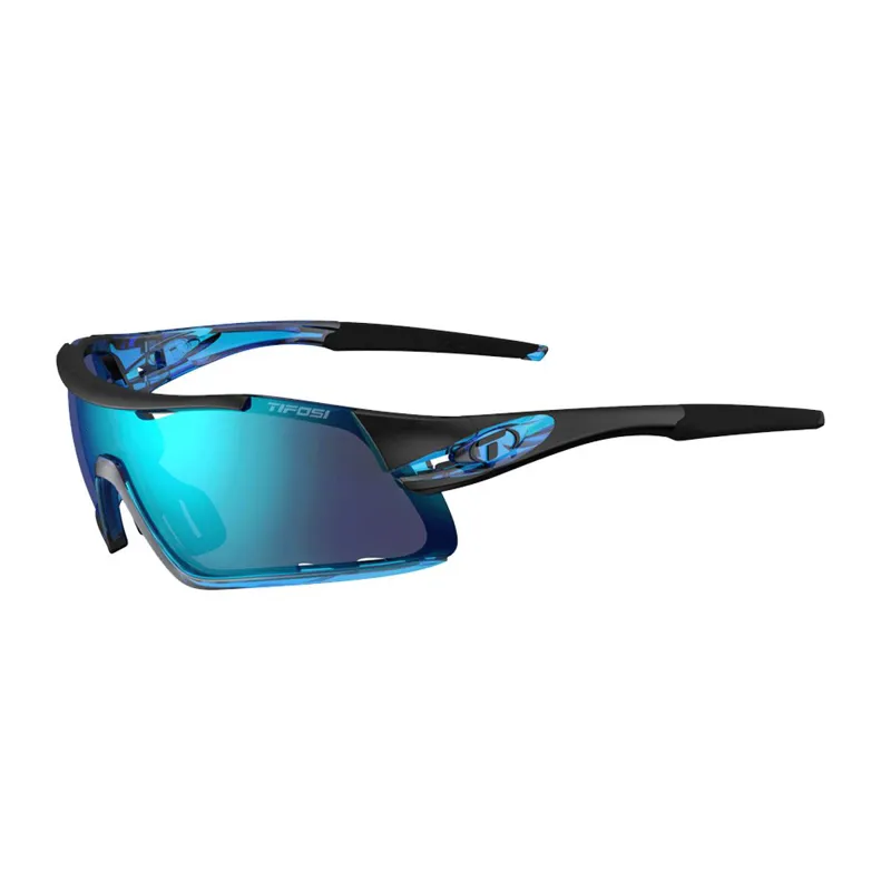 Tifosi Davos Interchangeable Clarion Blue Lens Sunglass in Blue