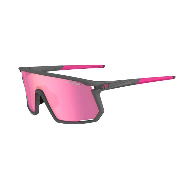 Tifosi Moab Satin Clarion Lens M-L Sunglasses in Pink