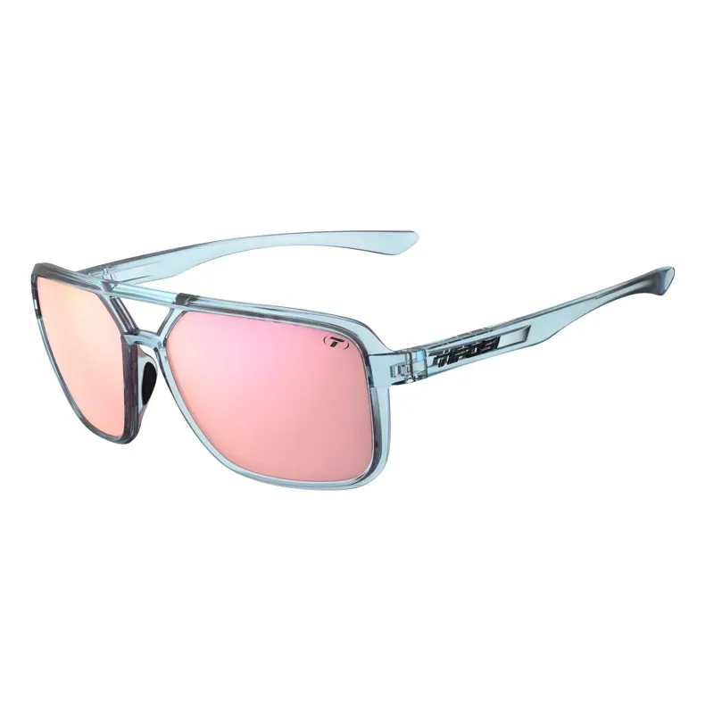 Tifosi Salto Single Lens Sunglasses - Blue Horizon/ Pink Mirror