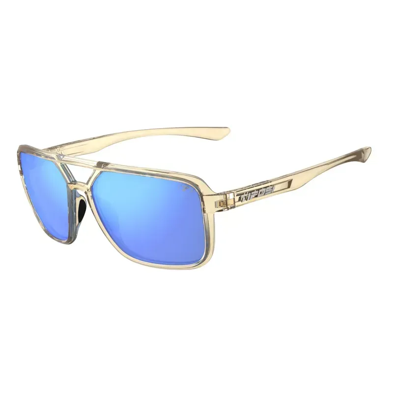 Tifosi Salto Sky Blue Mirror Single Lens Sunglasses - Golden Ray