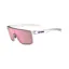 Tifosi Sanctum Single Lens Sunglasses - Satin Clear/ Rose
