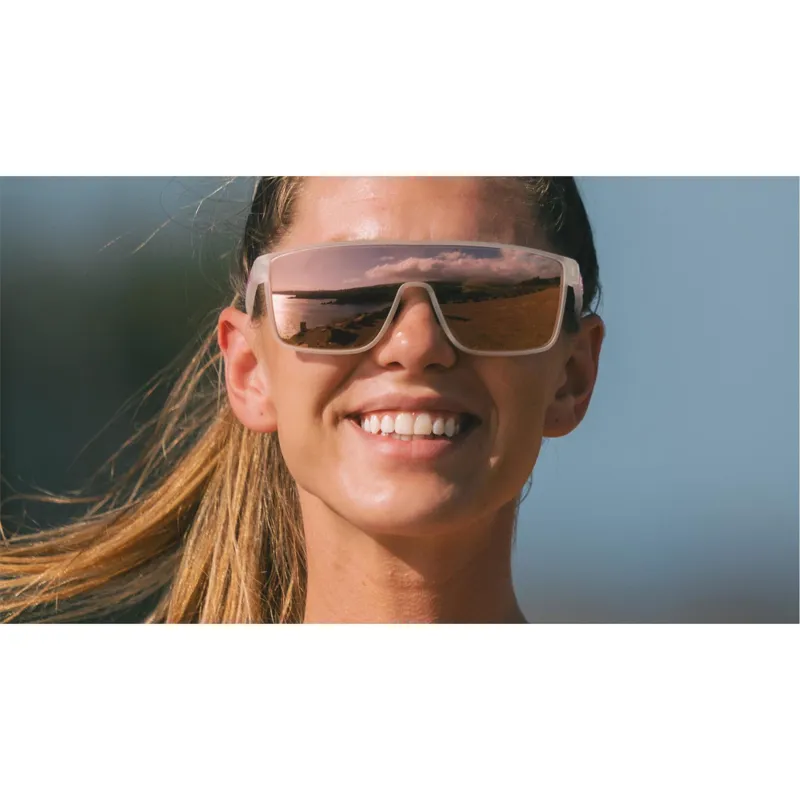 Tifosi Sanctum Single Lens Sunglasses - Satin Clear/ Rose-7