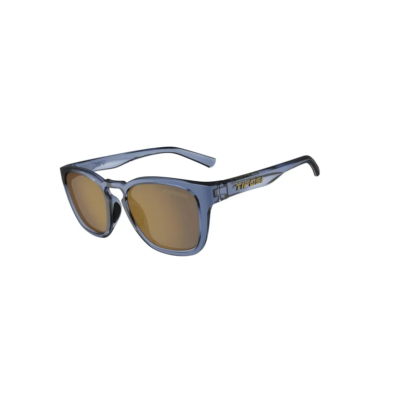 Tifosi Smirk Single Lens Sunglasses - Crystal Denim/ Brown