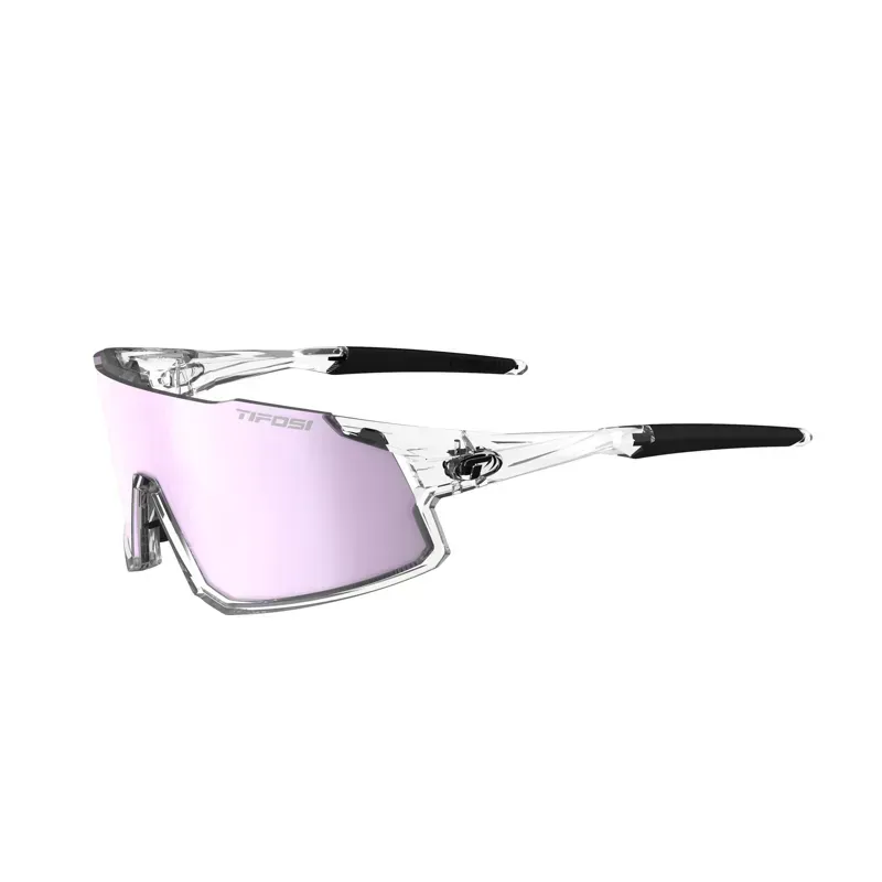 Tifosi Stash Interchangeable Lens Sunglasses - Crystal Clear/ Violet