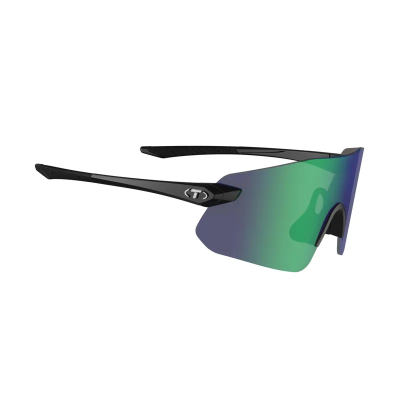 Tifosi Vogel SL Single Lens Sunglasses - Gloss Black/ Smoke Green-1