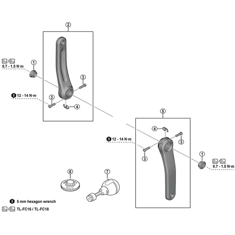 Shimano Crank Installation Tool HollowTech 2 - TLFC16-1