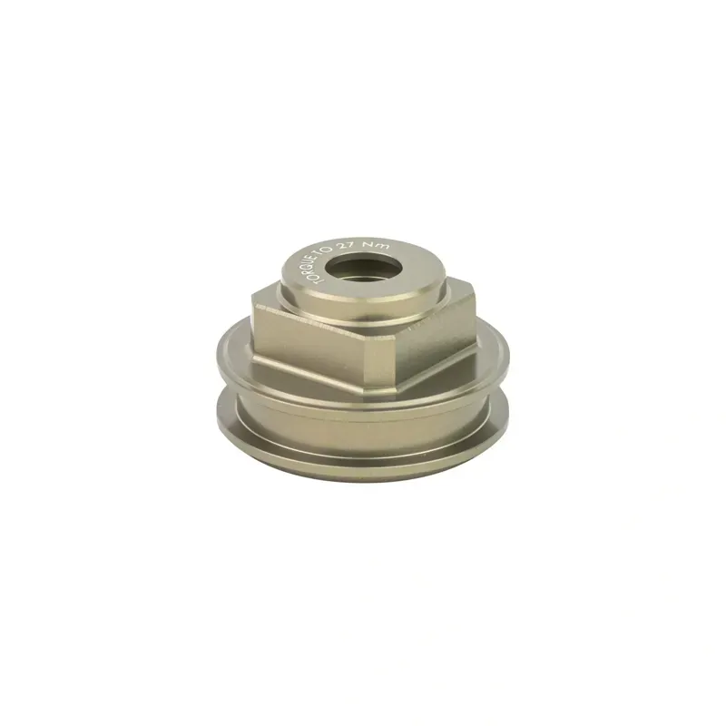 DVO Topaz Damper End Cap in Silver-1