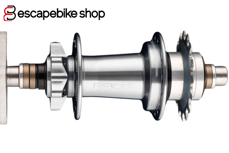 Hope Fortus 23W Pro5 6 Bolt Rear Wheel - Trails/SS - 29 Inch - Silver-1