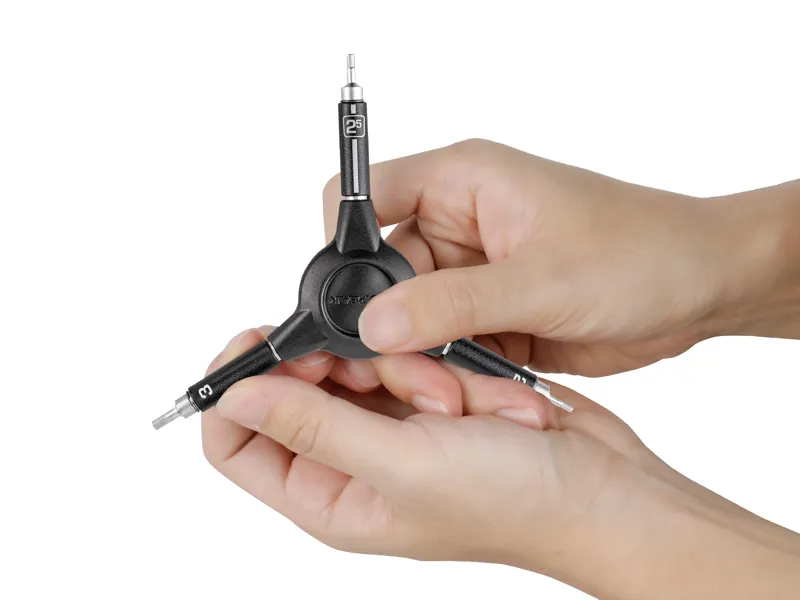 Topeak YHex Speed Wrench 3 Way Allen Key - Black-2