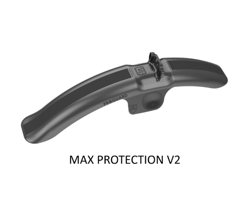 RRP ProGuard Bolt-On V2 Front Mudguard - Black-3