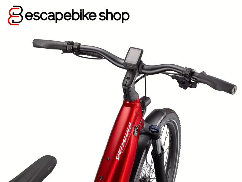 Specialized  Vado 4.0 Step-Thru Hybrid E.Bike - Red Tint-4