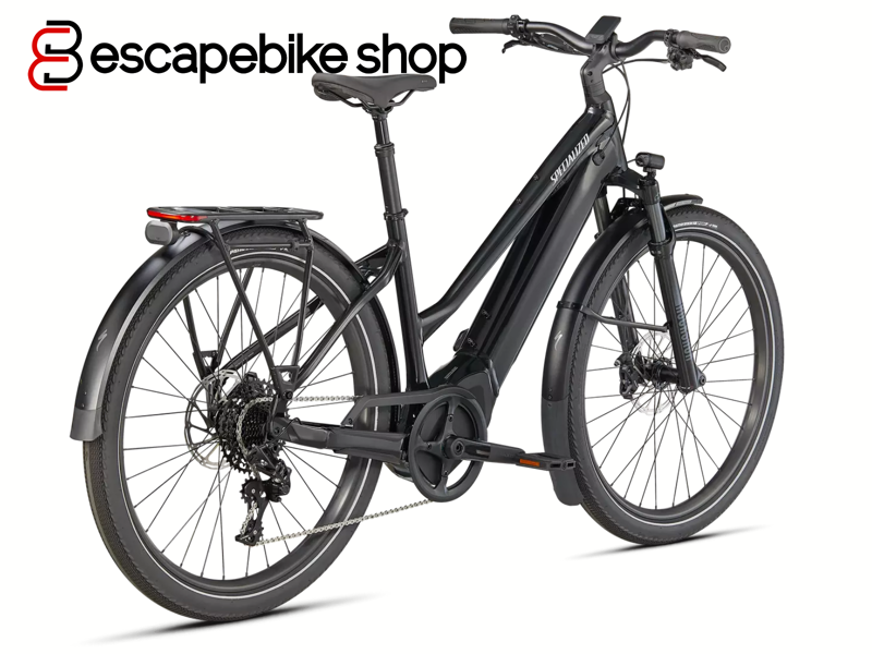 Specialized Vado 5.0 Step-Thru Hybrid E.Bike - Cast Black-2