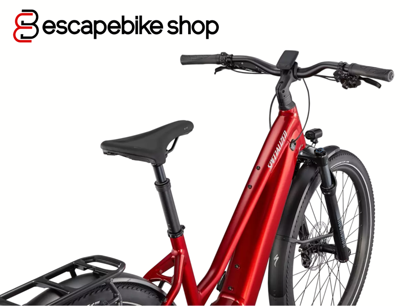 Specialized Vado 5.0 Step-Thru Hybrid E.Bike - Red Tint-3