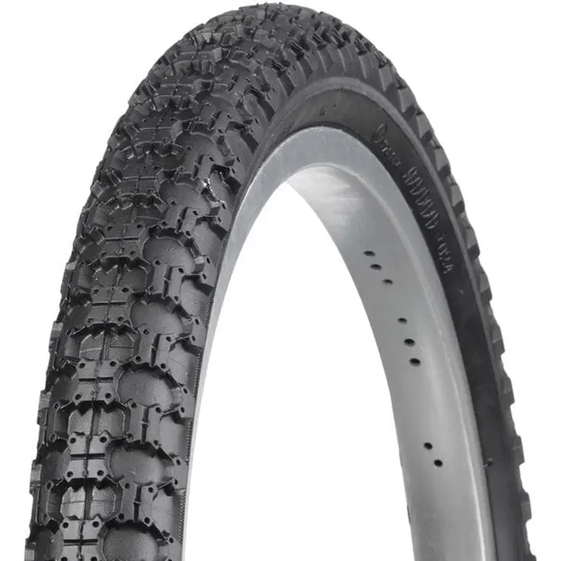 Nutrak Meteor Kids Bike Knobbly Tyre - Black