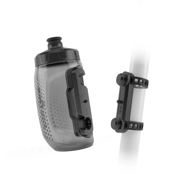 Fidlock TWIST Bottle 450 + Uni Base 450ml in Trans Black