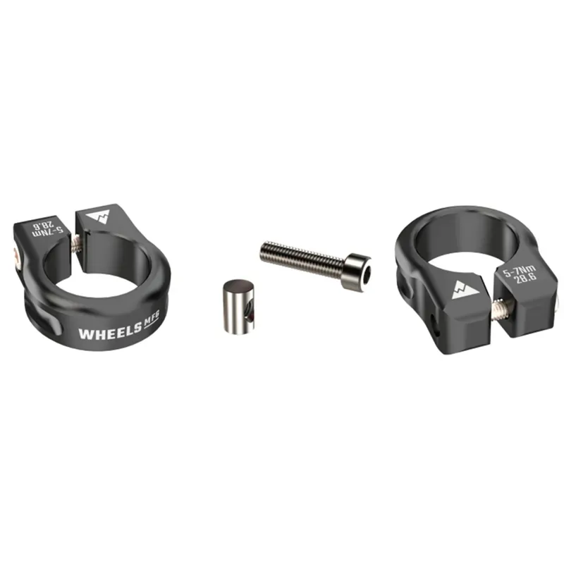 Wheels Manufacturing 31.8mm Seatpost Clamp in Black-2