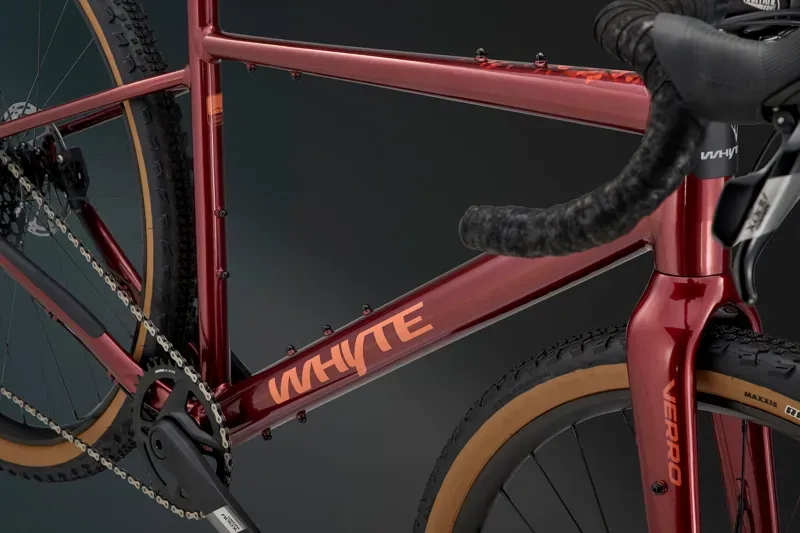 Whyte Bikes Verro Gravel Bike - Gloss Burnt Red-8