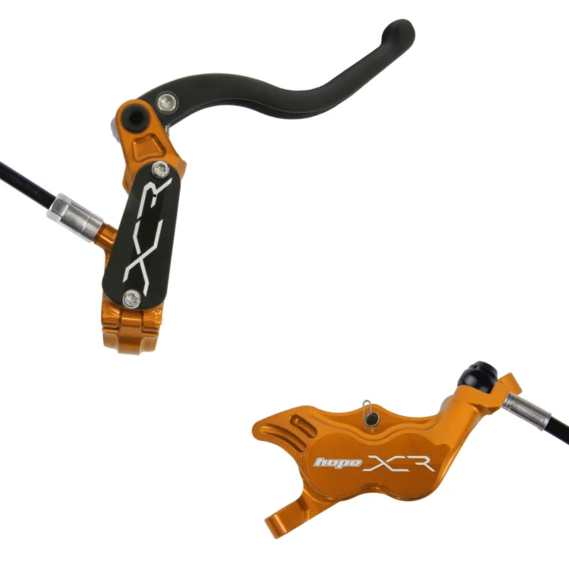 Hope XCR Pro E4 Disc Brakes - Orange-1