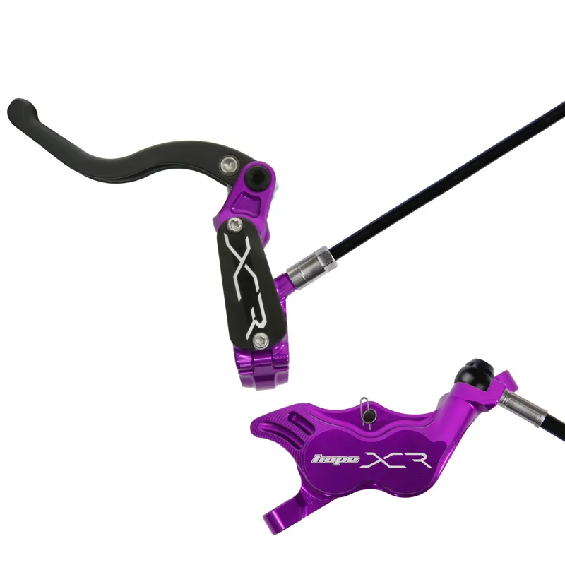 Hope XCR Pro E4 Disc Brakes - Purple