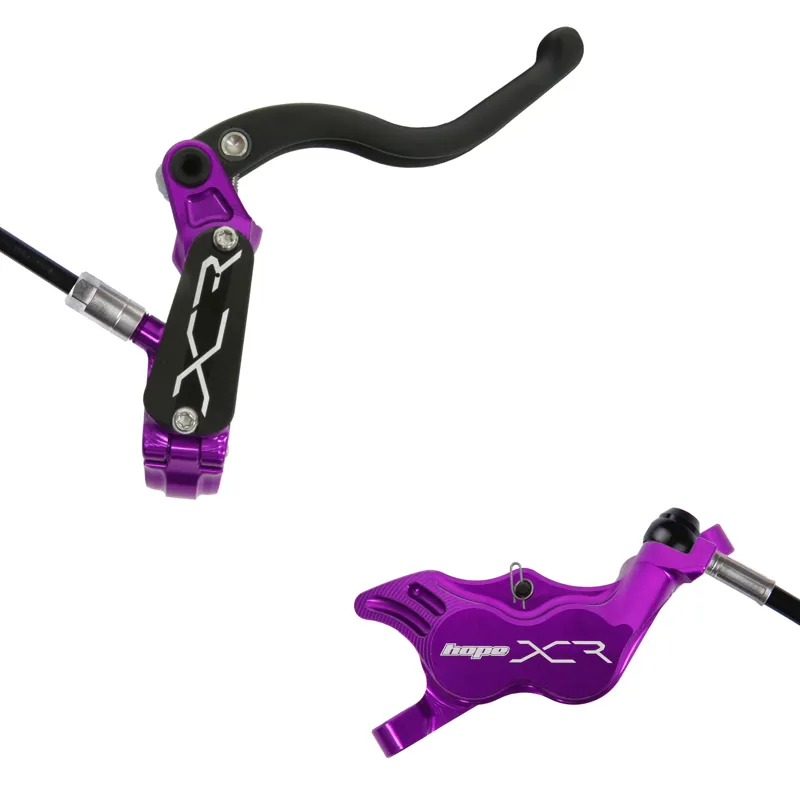 Hope XCR Pro E4 Disc Brakes - Purple-1