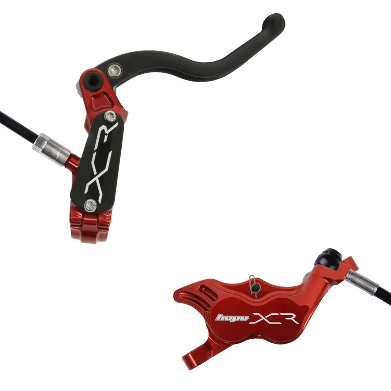 Hope XCR Pro E4 Disc Brakes - Red-1