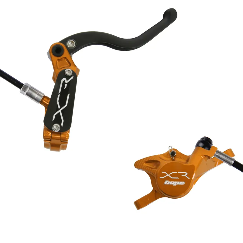 Hope XCR Pro X2 Post Mount Disc Brake - Orange-1