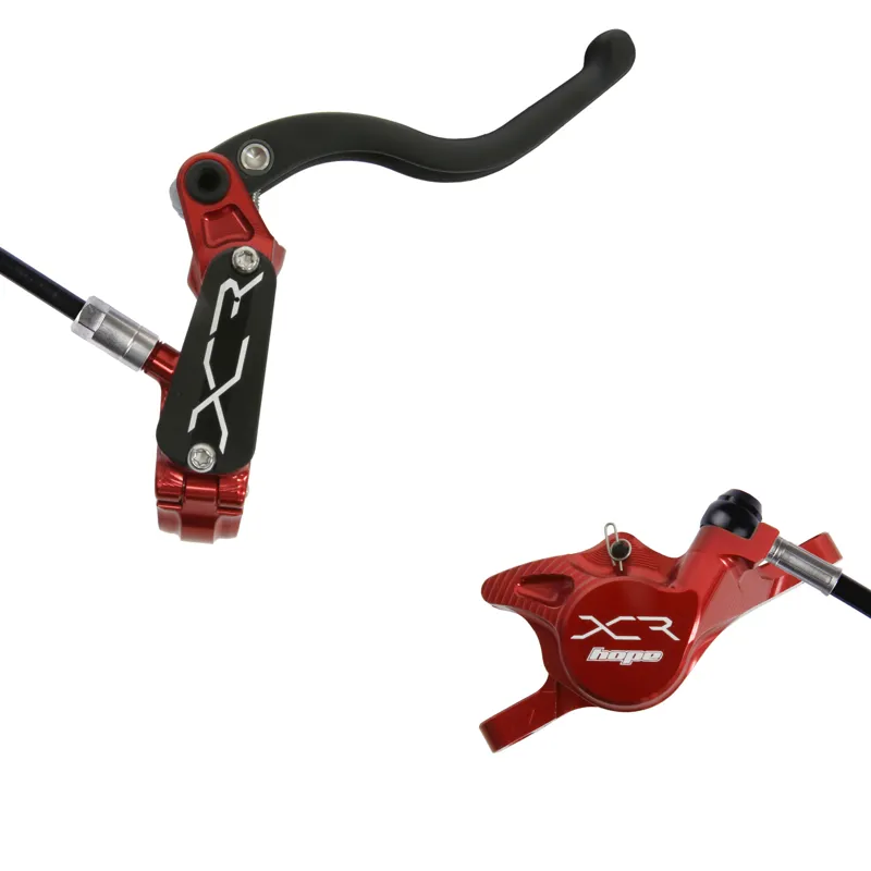 Hope XCR Pro X2 Post Mount Disc Brake - Red-1