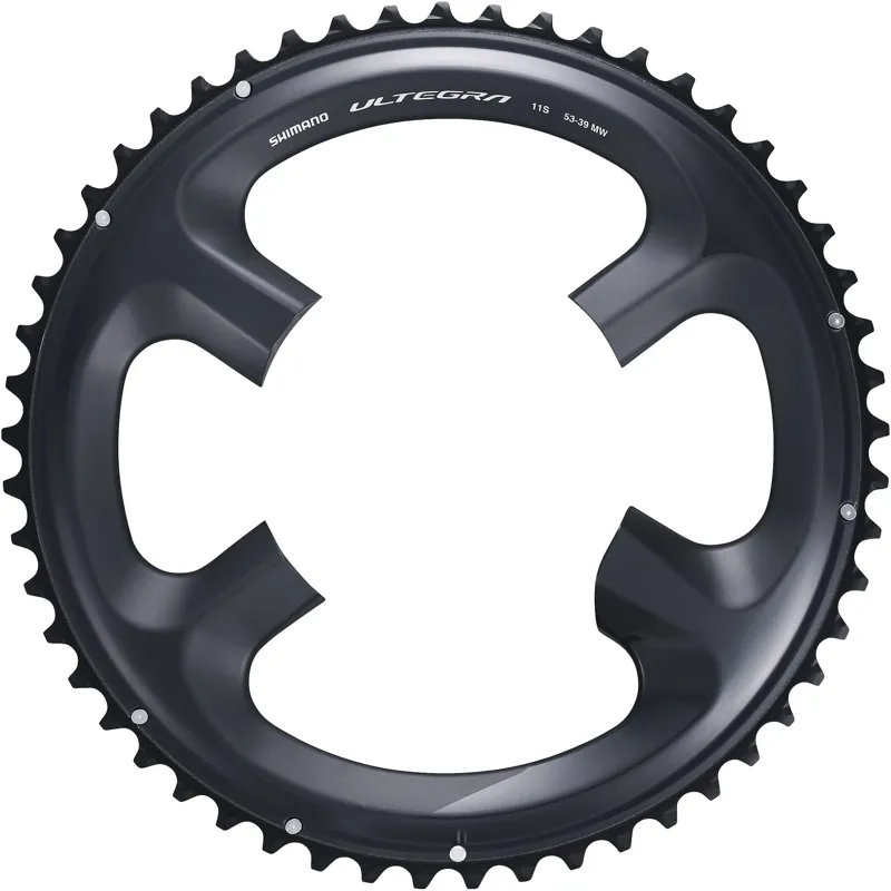 Shiman Ultegra R8000 11 Speed Chainrings - Grey-6