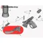 Shimano BL-M8100 Left Hand Lever Blade - Black