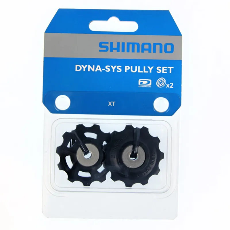 Shimano M786/ M773 XT Tension and Guide Pulley Set - Black - Y5XF98130