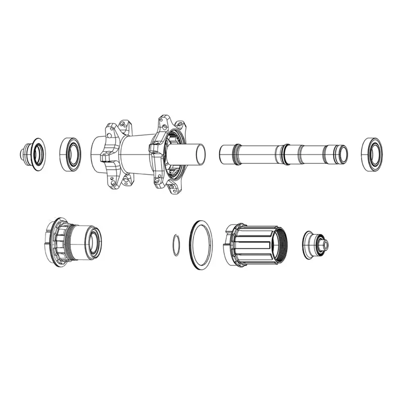 Zipp Spare Wheel Spring and Pawl Set for Zipp 177 Rear Hubs 4-pack